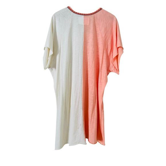 PITUSA Pima Mixed Mini Inca Abaya Women's Dress Summer A-Line Small Petite Peach - Picture 3 of 3